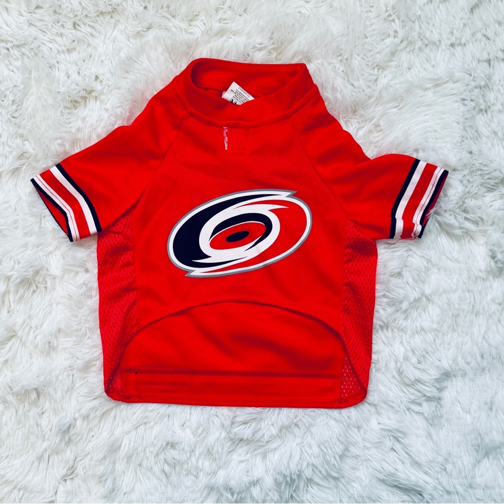 NWOT Carolina Hurricanes Dog Jersey